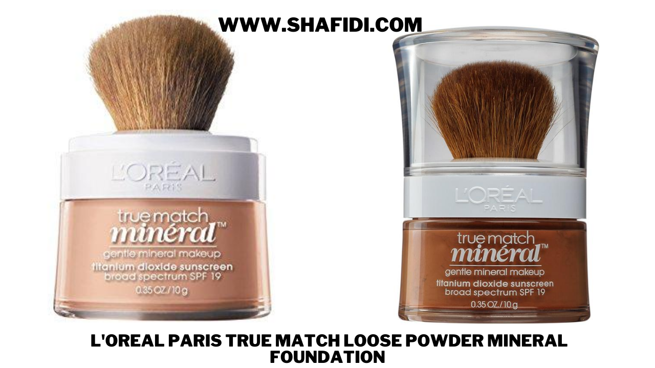 E) L'OREAL PARIS TRUE MATCH LOOSE POWDER MINERAL FOUNDATION